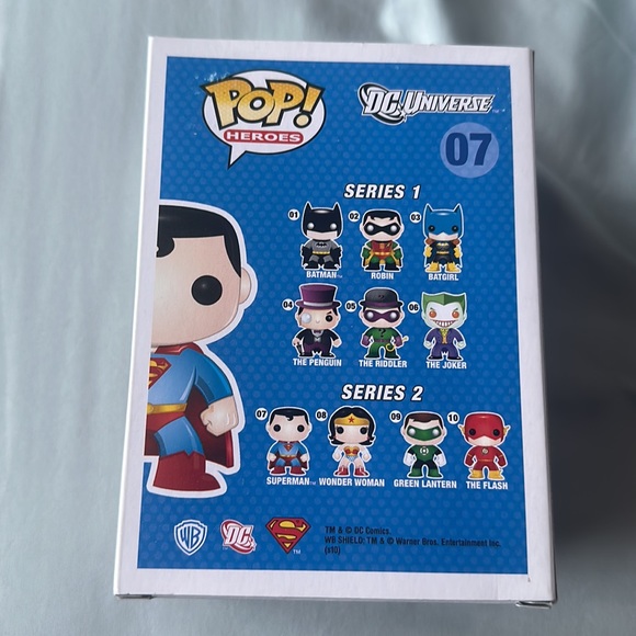 Funko POP Superman 07 Vinyl Figurine- DC Universe - Picture 5 of 6